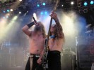Kamen wie die Wikinger und machten alles platt: Amon Amarth., Rock Hard Festival 2005 | © LAUT AG (Fotograf: Michael Edele)