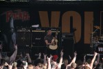 Die Dänen waren der heimliche Headliner am Sonntag., Volbeat auf dem Rock Hard 2008 | © laut.de (Fotograf: Michael Edele)