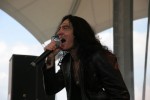 Die True Metaller waren ohne Basser ziemlich zahnlos., Virgin Steele auf dem Rock Hard Festival 2010 | © laut.de (Fotograf: Michael Edele)