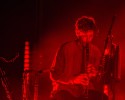 Thom Yorke, Tom Skinner und Jonny Greenwodd: die hohe Kunst der Unterhaltungsmusik., Berlin, Uber Eats Music Hall, 2024 | © laut.de (Fotograf: Désirée Pezzetta)