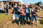 27 Grad und Kaiserwetter: Schon bei den Firefighters ist die Hölle los., Wacken, 2024 | © laut.de (Fotograf: Désirée Pezzetta)