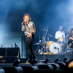 Die Stones vor 82.000 Zuschauern live in Hamburg.