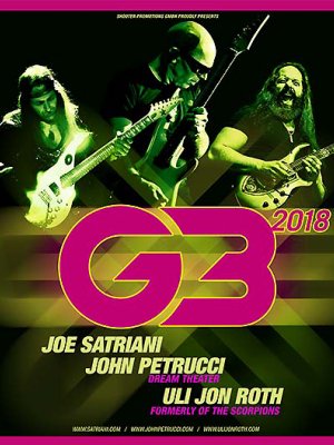 Joe Satrianis G3-Tour: "Wir feiern die elektrische Gitarre"