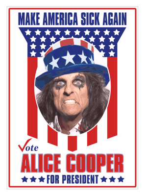 Trump? Biden?: Alice Cooper for president!